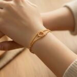 أسواره ذهب عيار 21 الوزن 1.71 جرام