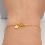 ⁦أسواره ذهب عيار 21 الوزن 2.34 جرام⁩ - الصورة ⁦2⁩