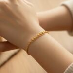 أسواره ذهب عيار 21 وزن 1.30 جرام أناقة بسيطة ساحرة