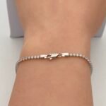 ⁦أسواره ذهب عيار 18 الوزن 2.87 جرام⁩ - الصورة ⁦2⁩