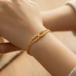 أسواره ذهب عيار 21 الوزن 1.78 جرام