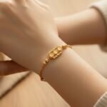 أسواره ذهب عيار 21 الوزن 1.10 جرام