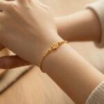 أسواره ذهب عيار 21 الوزن 1.78 جرام