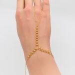 ⁦كف ذهب عيار 21 وزن 2.77 جرام تصميم مميز⁩ - الصورة ⁦3⁩