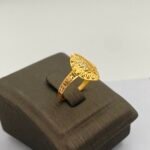 ⁦خاتم ذهب عيار 21 الوزن 0.95 جرام⁩ - الصورة ⁦2⁩