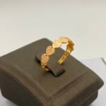 ⁦خاتم ذهب عيار 21 الوزن 1.00 جرام⁩ - الصورة ⁦3⁩