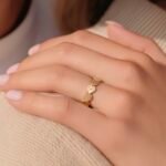 خاتم ذهب عيار 21 الوزن 1.00 جرام