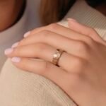 خاتم ذهب عيار 21