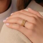 خاتم ذهب عيار 21