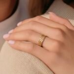 خاتم ذهب عيار 21