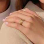 خاتم ذهب عيار 21