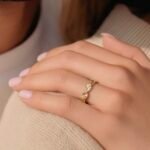 خاتم ذهب عيار 21 الوزن 0.70 جرام