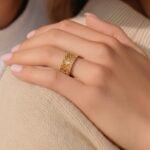 دبله ذهب عيار 21 الوزن 1.88 جرام