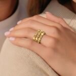 مرامي ذهب عيار 21 الوزن 2.77 جرام