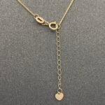 ⁦عقد ذهب عيار 18 الوزن 0.97 جرام⁩ - الصورة ⁦2⁩