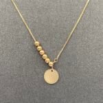 ⁦عقد ذهب عيار 18 الوزن 0.94 جرام⁩ - الصورة ⁦4⁩