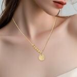 عقد ذهب عيار 18 الوزن 0.94 جرام