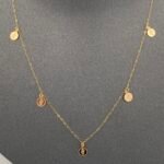 ⁦تشوكر ذهب عيار 21 الوزن 0.66 جرام⁩ - الصورة ⁦4⁩