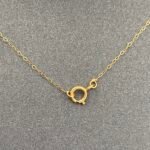 ⁦تشوكر ذهب عيار 21 الوزن 0.66 جرام⁩ - الصورة ⁦3⁩