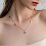 تشوكر ذهب عيار 21 الوزن 0.66 جرام