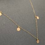 ⁦تشوكر ذهب عيار 21 الوزن 0.66 جرام⁩ - الصورة ⁦4⁩