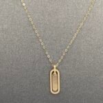 ⁦عقد ذهب عيار 18 الوزن 1.16 جرام⁩ - الصورة ⁦4⁩