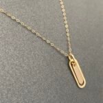 ⁦عقد ذهب عيار 18 الوزن 1.16 جرام⁩ - الصورة ⁦6⁩