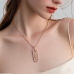 عقد ذهب عيار 18 الوزن 1.16 جرام