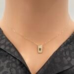 ⁦عقد ذهب عيار 18 الوزن 0.6 جرام⁩ - الصورة ⁦2⁩