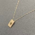 ⁦عقد ذهب عيار 18 الوزن 0.6 جرام⁩ - الصورة ⁦6⁩