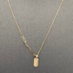 ⁦عقد ذهب عيار 18 الوزن 0.90 جرام⁩ - الصورة ⁦3⁩