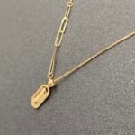 ⁦عقد ذهب عيار 18 الوزن 0.90 جرام⁩ - الصورة ⁦5⁩