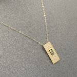 ⁦عقد ذهب عيار 18 الوزن 1.02 جرام⁩ - الصورة ⁦5⁩