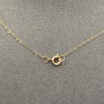 ⁦عقد ذهب عيار 18 الوزن 1.02 جرام⁩ - الصورة ⁦2⁩