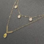 ⁦عقد ذهب عيار 18 الوزن 1.30 جرام⁩ - الصورة ⁦6⁩