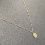 ⁦عقد ذهب عيار 18 وزن 0.63 جرام لمسة جميلة⁩ - الصورة ⁦4⁩