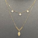 ⁦عقد ذهب عيار 18 وزن 1.30 جرام لمسة ذهبية⁩ - الصورة ⁦6⁩