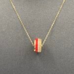 ⁦عقد ذهب عيار 18 الوزن 3.36 جرام⁩ - الصورة ⁦4⁩