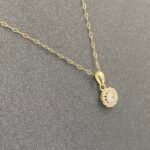 ⁦عقد ذهب عيار 18 وزن 0.93 جرام أناقة جذابة⁩ - الصورة ⁦4⁩