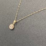 ⁦عقد ذهب عيار 18 وزن 0.93 جرام أناقة جذابة⁩ - الصورة ⁦6⁩