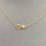 ⁦عقد ذهب عيار 18 وزن 0.93 جرام أناقة جذابة⁩ - الصورة ⁦5⁩