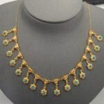 ⁦عقد ذهب عيار 21 وزن 4.82 جرام أناقة جذابة⁩ - الصورة ⁦3⁩