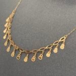 ⁦عقد تشوكر ذهب عيار 21 الوزن 1.38 جرام⁩ - الصورة ⁦5⁩