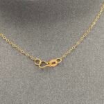 ⁦عقد تشوكر ذهب عيار 21 الوزن 1.38 جرام⁩ - الصورة ⁦3⁩