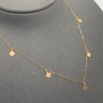 ⁦عقد تشوكر ذهب عيار 21 الوزن 0.62 جرام⁩ - الصورة ⁦6⁩