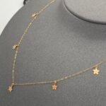 ⁦عقد تشوكر ذهب عيار 21 الوزن 0.60 جرام⁩ - الصورة ⁦5⁩