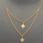 ⁦عقد ذهب عيار 21 الوزن 0.82 جرام⁩ - الصورة ⁦4⁩