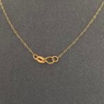 ⁦عقد ذهب عيار 21 الوزن 0.82 جرام⁩ - الصورة ⁦3⁩