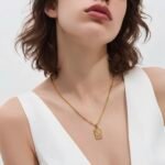 عقد ذهب عيار 21 الوزن 0.63 جرام