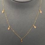 ⁦عقد تشوكر ذهب عيار 21 الوزن 0.59 جرام⁩ - الصورة ⁦3⁩